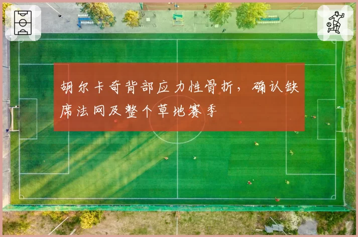 胡尔卡奇背部应力性骨折，确认缺席法网及整个草地赛季